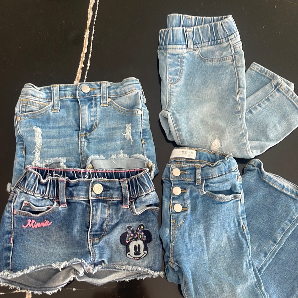 Toddler denim size 2T Gap, Joe’s, Zara